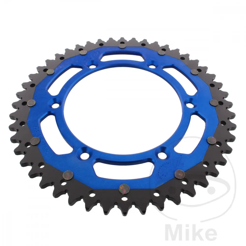 ZF Sprockets rozeta Dual 48Z typ 520 modrá ZF vnitřní průměr 130 rozteč děr 150 FANTIC XE 125 2T 20-25, XE 300 2T IE ENDURO ABS 24, XEF 250 4T ENDURO