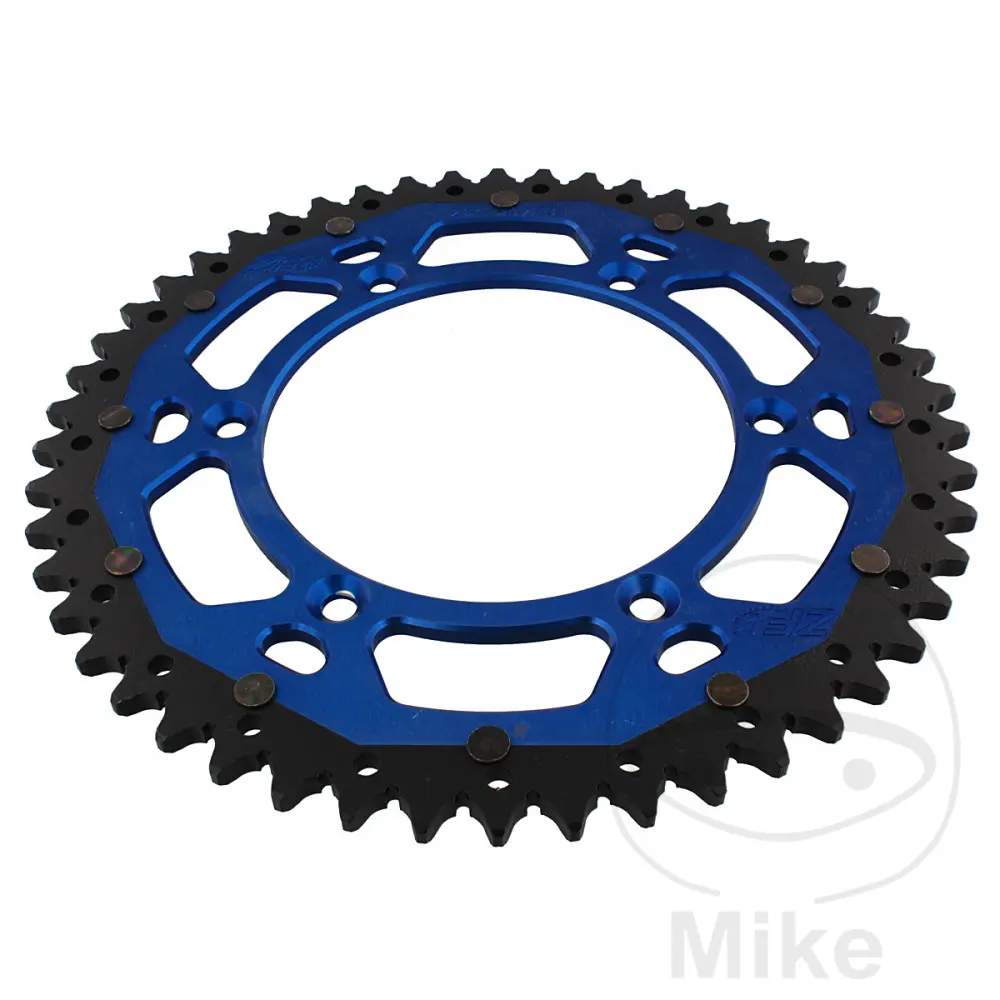 ZF Sprockets rozeta Dual 50Z typ 520 modrá ZF vnitřní průměr 130 rozteč děr 150 FANTIC XE 125 2T 20-25, XE 300 2T IE ENDURO ABS 24, XEF 250 4T ENDURO