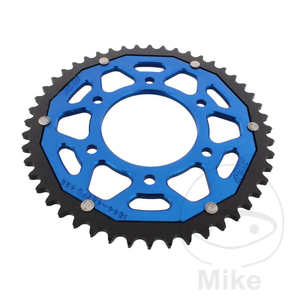 ZF Sprockets rozeta Dual 48Z typ 428 modrá ZF vnitřní průměr 076 rozteč děr 100 YAMAHA MT 125 14-16, MT 125 A  ABS 14-19, MT 125 A  ABS MTN125-A