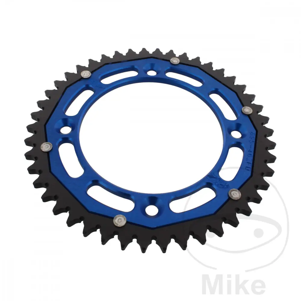 ZF Sprockets rozeta Dual 46Z typ 428 modrá ZF vnitřní průměr 110 rozteč děr 132 GAS GAS MC 85  17/14 ZOLL 22-24, GAS MC 85  19/16 ZOLL 21-26,