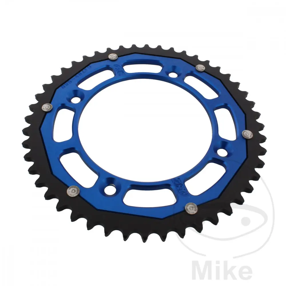 ZF Sprockets rozeta Dual 48Z typ 428 modrá ZF vnitřní průměr 110 rozteč děr 132 GAS GAS MC 85  17/14 ZOLL 22-24, GAS MC 85  19/16 ZOLL 21-26,