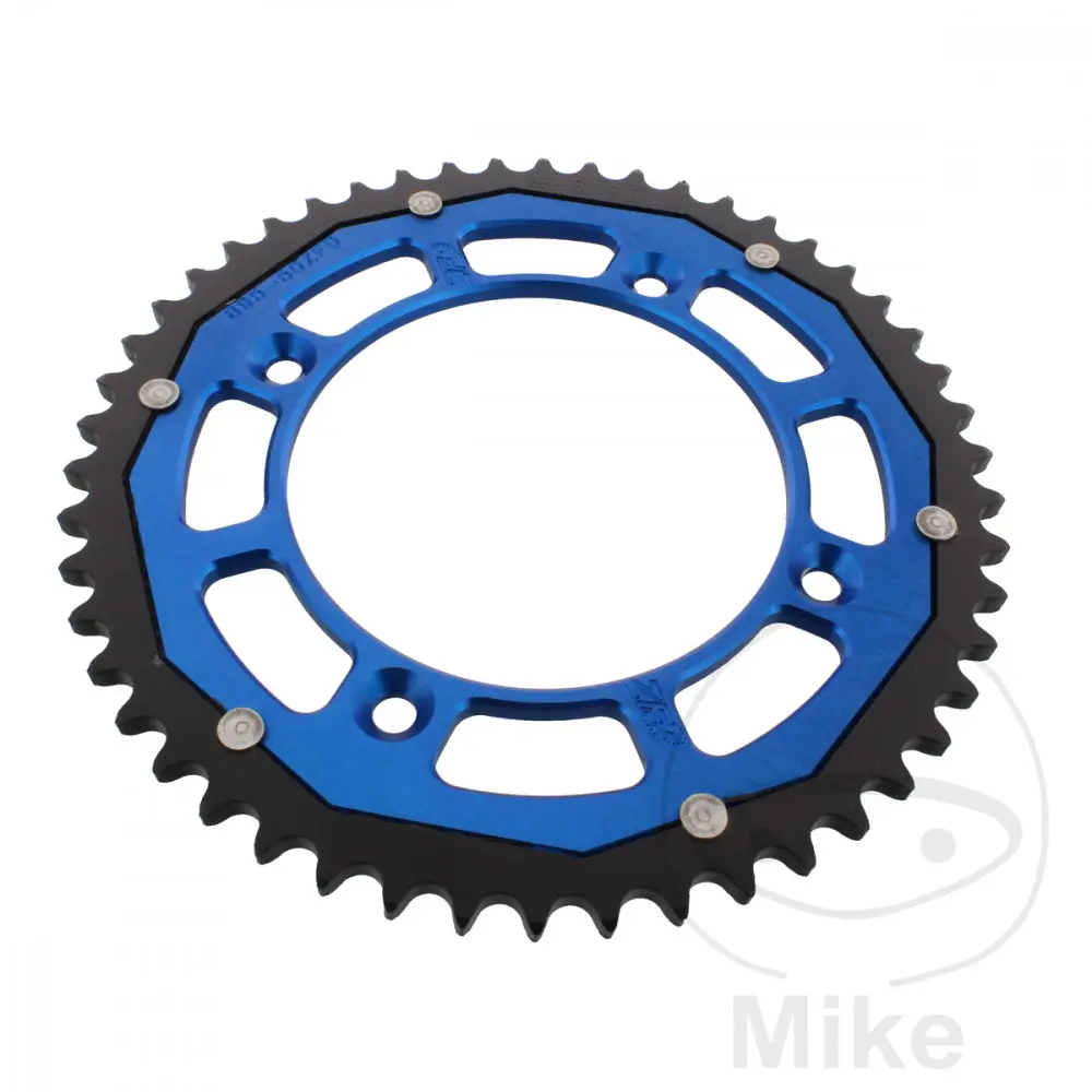 ZF Sprockets rozeta Dual 50Z typ 428 modrá ZF vnitřní průměr 110 rozteč děr 132 GAS GAS MC 85  17/14 ZOLL 22-24, GAS MC 85  19/16 ZOLL 21-26,