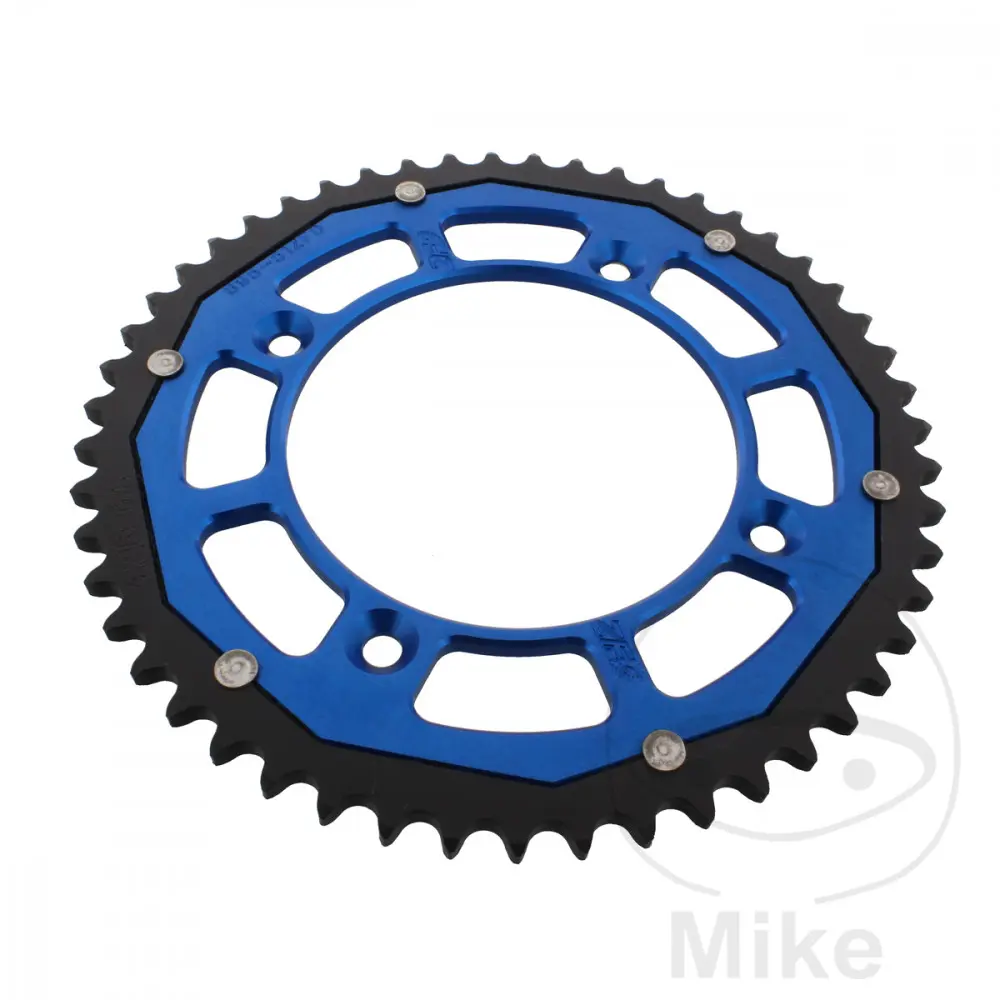 ZF Sprockets rozeta Dual 51Z typ 428 modrá ZF vnitřní průměr 110 rozteč děr 132 GAS GAS MC 85  17/14 ZOLL 22-24, GAS MC 85  19/16 ZOLL 21-26,
