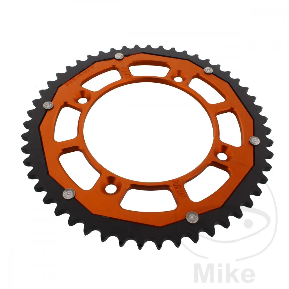ZF Sprockets rozeta DUA 51Z pro řetěz 428 černá ZF vnitřní průměr 110 rozteč děr 132 GAS GAS MC 85  17/14 ZOLL 22-24, GAS MC 85  19/16 ZOLL 21-26,