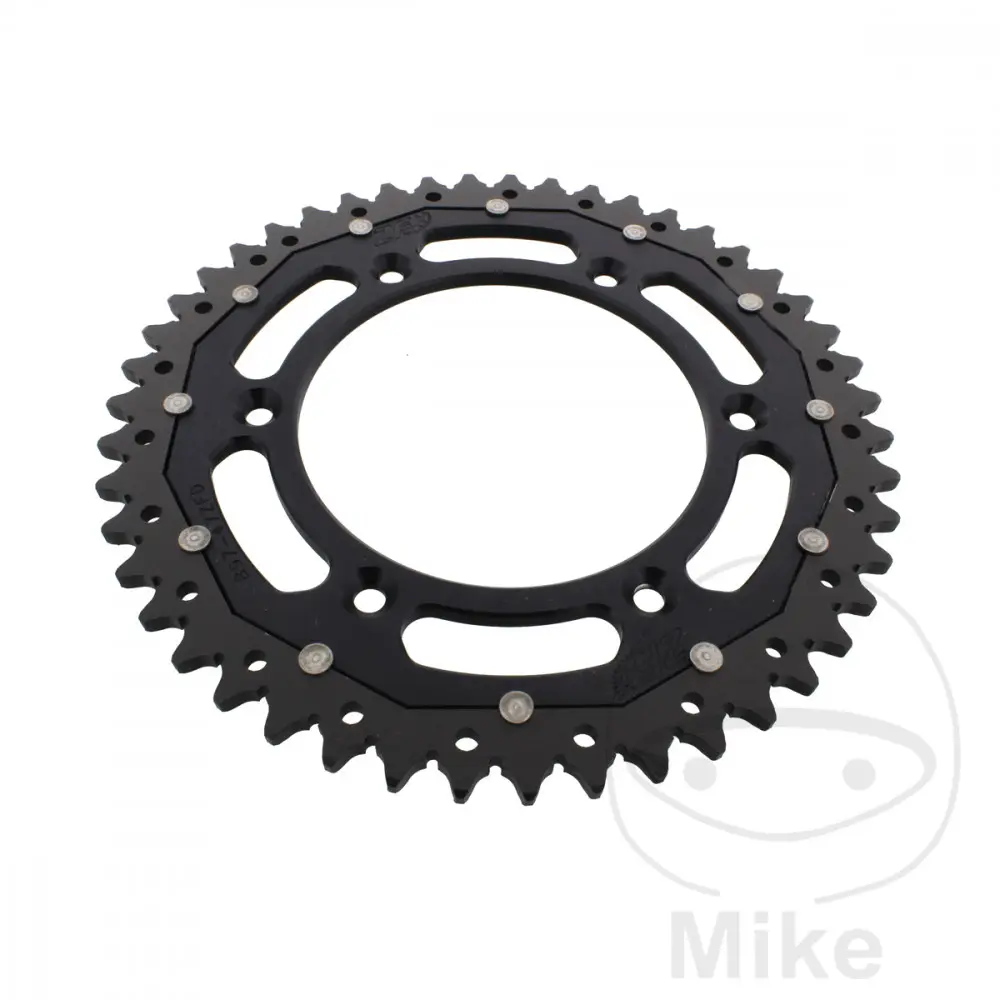 ZF Sprockets rozeta Dual 47Z typ 520 černá ZF vnitřní průměr 125 rozteč děr 150 BETA ALP 40 350 FARBE ROT 24-25, ALP 40 350 FARBE WEISS 24-25, ALP X