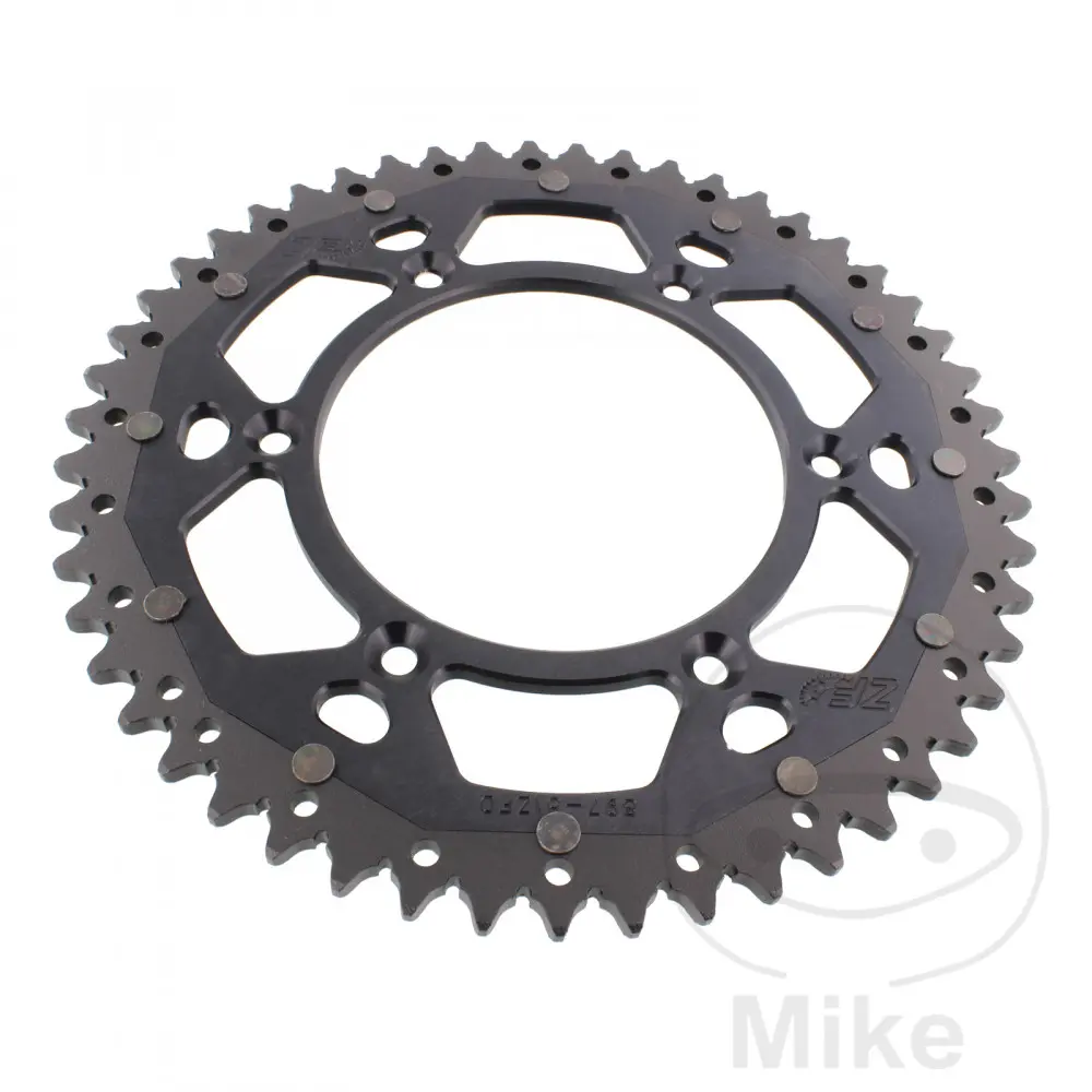 ZF Sprockets rozeta Dual 51Z typ 520 černá ZF vnitřní průměr 125 rozteč děr 150 BETA ALP 40 350 FARBE ROT 24-25, ALP 40 350 FARBE WEISS 24-25, ALP X