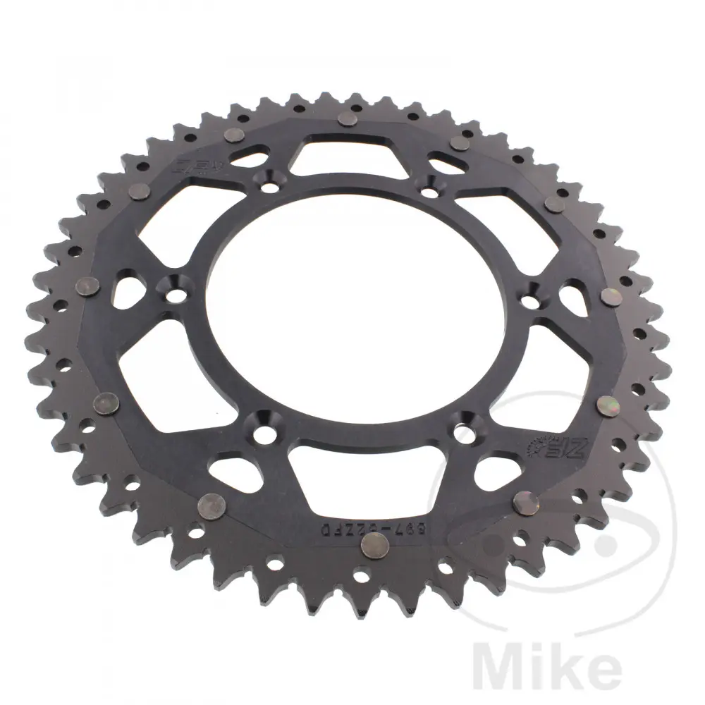 ZF Sprockets rozeta Dual 52Z typ 520 černá ZF vnitřní průměr 125 rozteč děr 150 BETA ALP 40 350 FARBE ROT 24-25, ALP 40 350 FARBE WEISS 24-25, ALP X