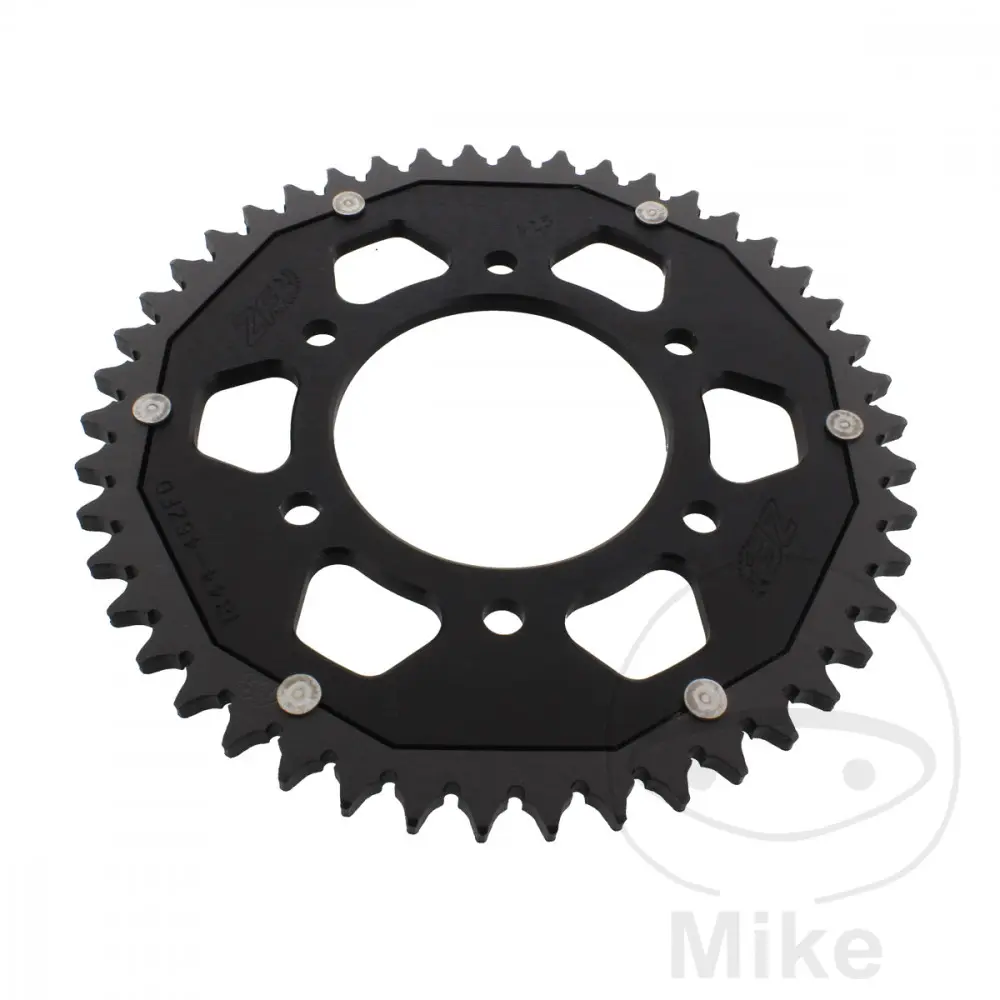 ZF Sprockets rozeta Dual 46Z typ 428 černá ZF vnitřní průměr 076 rozteč děr 100 YAMAHA MT 125 14-16, MT 125 A  ABS 14-19, MT 125 A  ABS MTN125-A