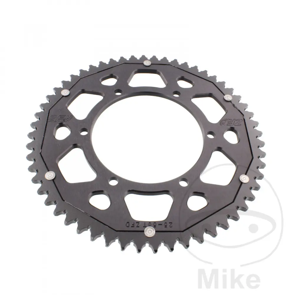 ZF Sprockets rozeta Dual 56Z typ 428 černá ZF vnitřní průměr 108 rozteč děr 123 APRILIA RS 125 4T  ABS 17-20, RS 125 4T  ABS EURO4 21, RS 125 4T  ABS
