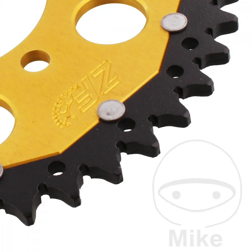 ZF Sprockets rozeta Dual 43Z typ 520 zlatá ZF vnitřní průměr 080 rozteč děr 104 CFMOTO CL-X 700 HERITAGE ABS 22-25, CL-X 700 SPORT ABS 22-25, CL-X 700