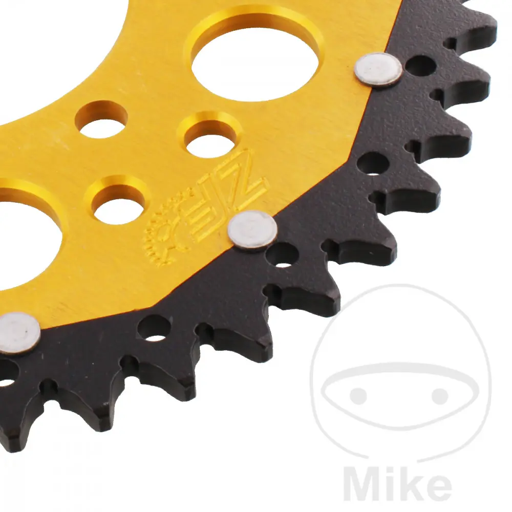 ZF Sprockets rozeta Dual 45Z typ 520 zlatá  ZF vnitřní průměr 080 rozteč děr 104 CFMOTO CL-X 700 HERITAGE ABS 22-25, CL-X 700 SPORT ABS 22-25, CL-X