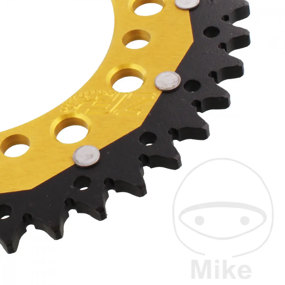 ZF Sprockets rozeta Dual 41Z typ 520 zlatá ZF vnitřní průměr 110 rozteč děr 130 KAWASAKI EL 250 ELIMINATOR 88-95, ELIMINATOR 500 24-25, ER 500 TWISTER