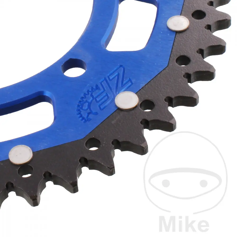 ZF Sprockets rozeta Dual 45Z typ 520 modrá ZF vnitřní průměr 110 rozteč děr 130 KAWASAKI EL 250 ELIMINATOR 88-95, ELIMINATOR 500 24-25, ER 500 TWISTER
