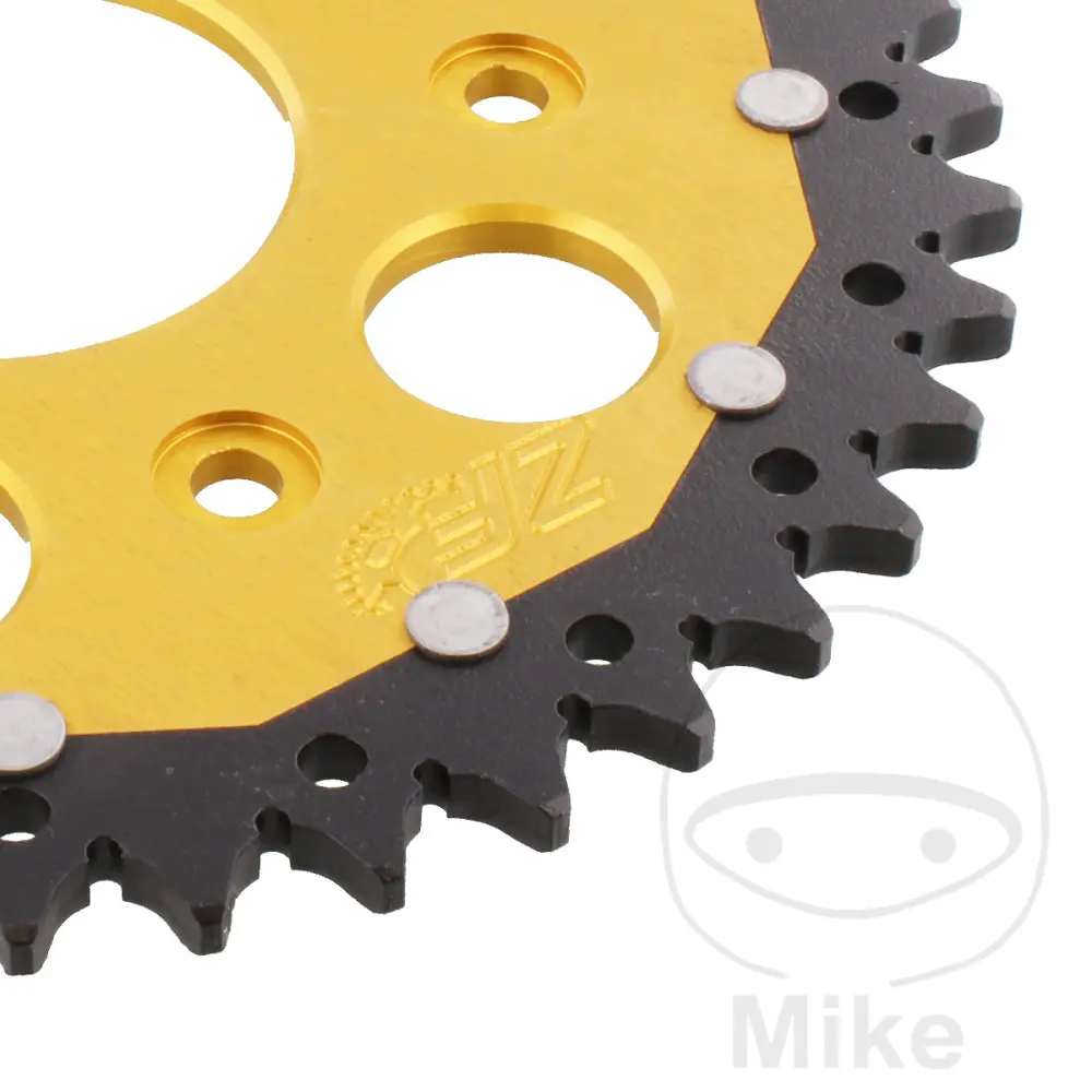 ZF Sprockets rozeta Dual 40Z typ 520 zlatá ZF vnitřní průměr 062 rozteč děr 108 APRILIA RS 125 EXTREMA/REPLICA 92-05, RS 125 EXTREMA/REPLICA 80 KM/H