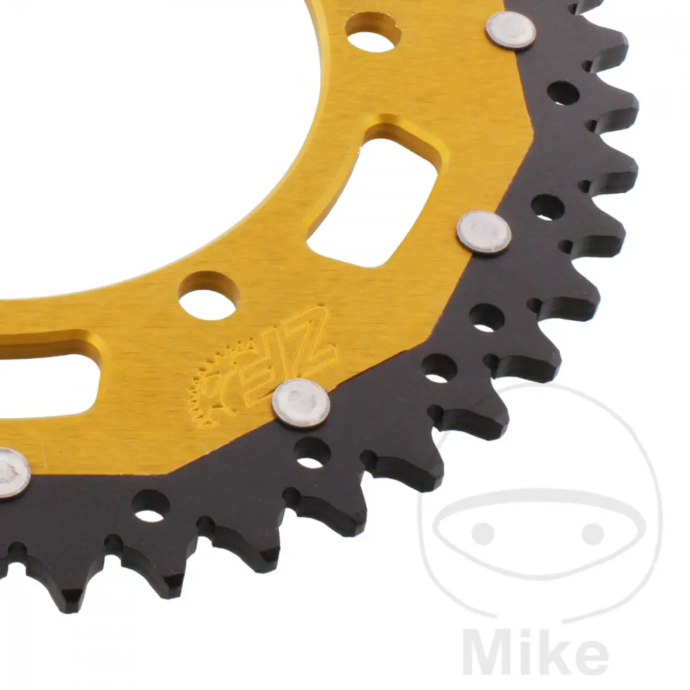 ZF Sprockets rozeta Dual 47Z typ 520 zlatá ZF vnitřní průměr 125 rozteč děr 145 YAMAHA DT 250 MX 79-82, MT-03 660 H 06-14, MT-03 660 N 06-08, XT 660 X