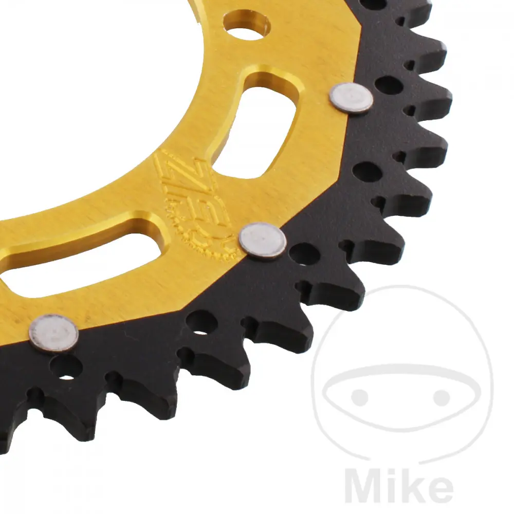 ZF Sprockets rozeta Dual 45Z typ 520 zlatá ZF vnitřní průměr 125 rozteč děr 145 KEEWAY BLACKSTER 250 I,E 14-18, CRUISER 250 I,E 09-16, MZ/MUZ BAGHIRA
