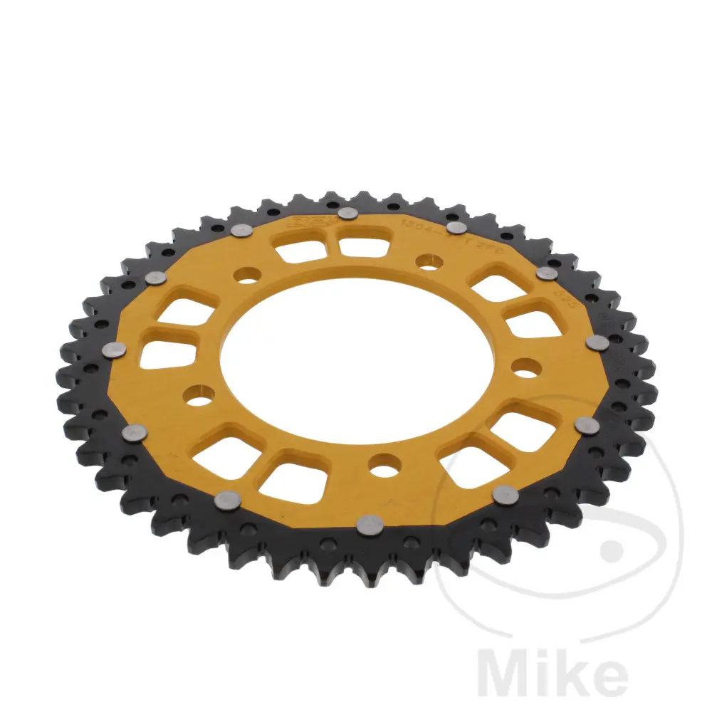 ZF Sprockets rozeta Dual 47Z typ 525 zlatá ZF vnitřní průměr 112 rozteč děr 138 HONDA CB 600 F HORNET 98-15, CB 600 S F2 HORNET S 00-03, CB 600 FA