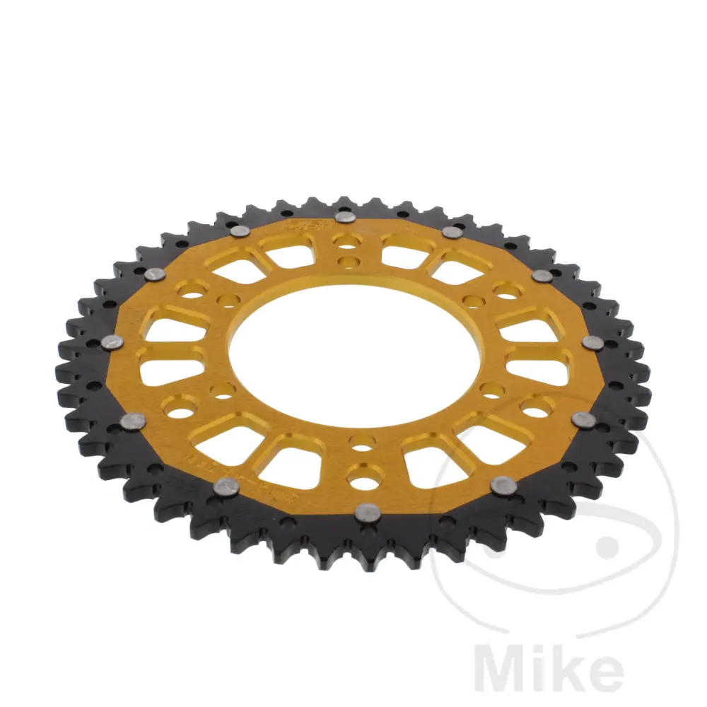 ZF Sprockets rozeta Dual 48Z typ 525 zlatá ZF vnitřní průměr 106 rozteč děr 125 TRIUMPH BONNEVILLE 1200 BOBBER ABS 17-25, BONNEVILLE 1200 BOBBER BLACK