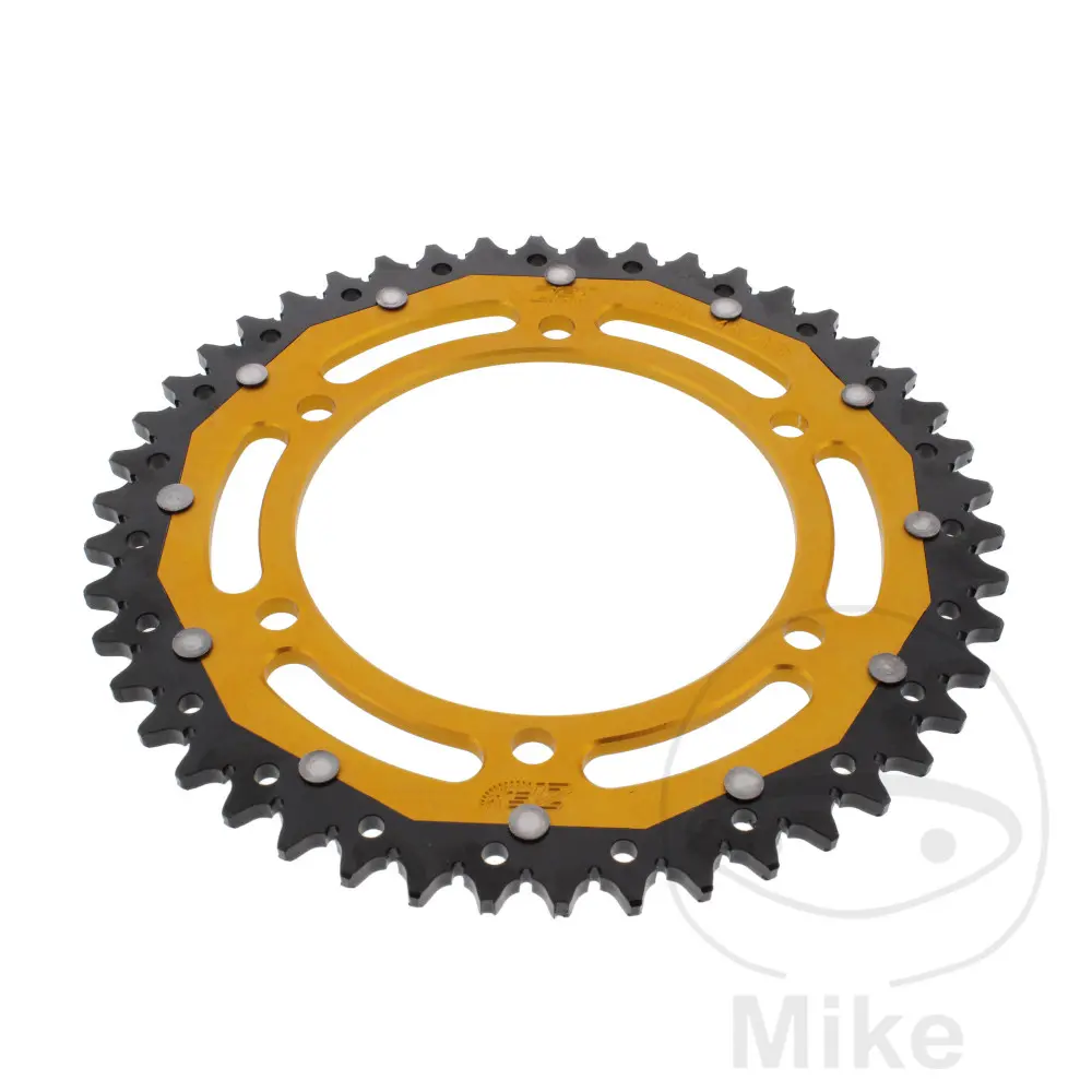 ZF Sprockets rozeta DUA 46Z pro řetěz 520 GO ZF vnitřní průměr 130 rozteč děr 150 HONDA NX 650 DOMINATOR 95-00, YAMAHA XJ6 600 F DIVERSION 10-15, XJ6