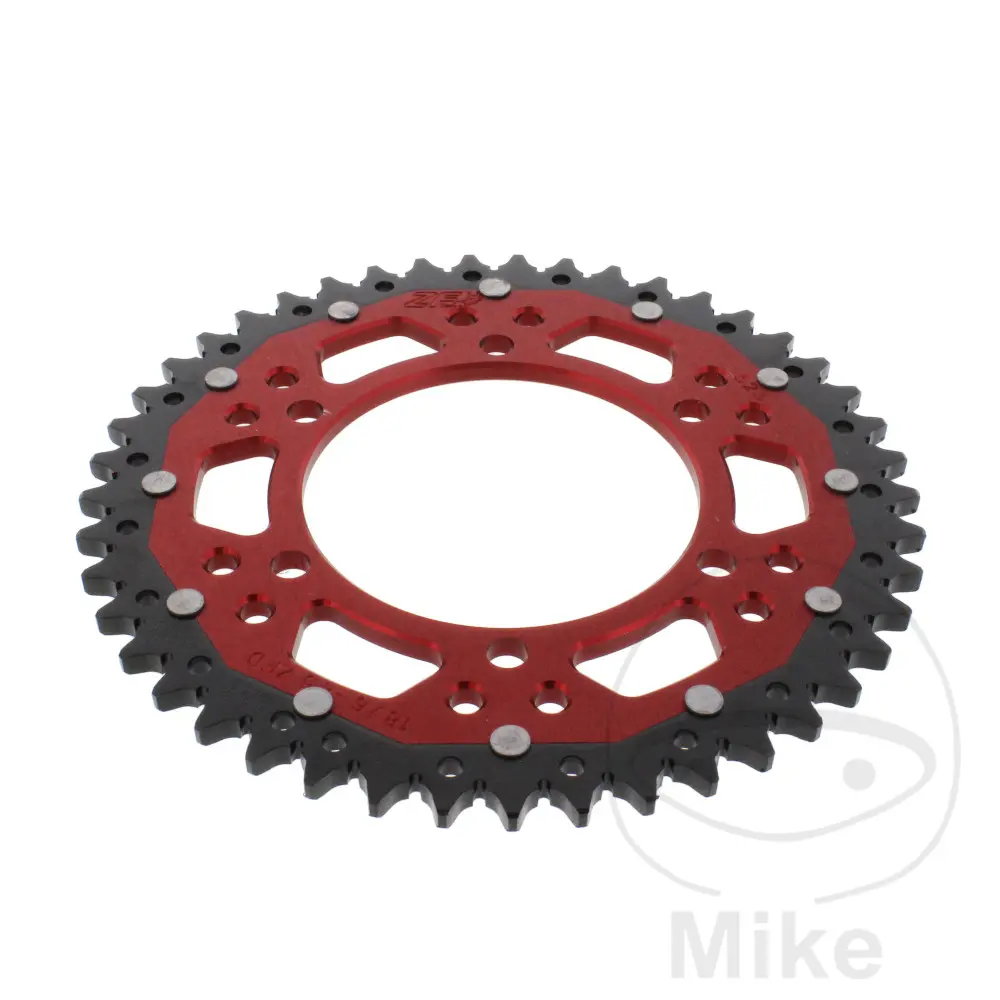 ZF Sprockets rozeta Dual 45Z typ 525 červená ZF vnitřní průměr 110 rozteč děr 130 SUZUKI GSX-R 600 11-17, GSX-R 600 UF 11-16, GSX-R 600 UE 11-13,