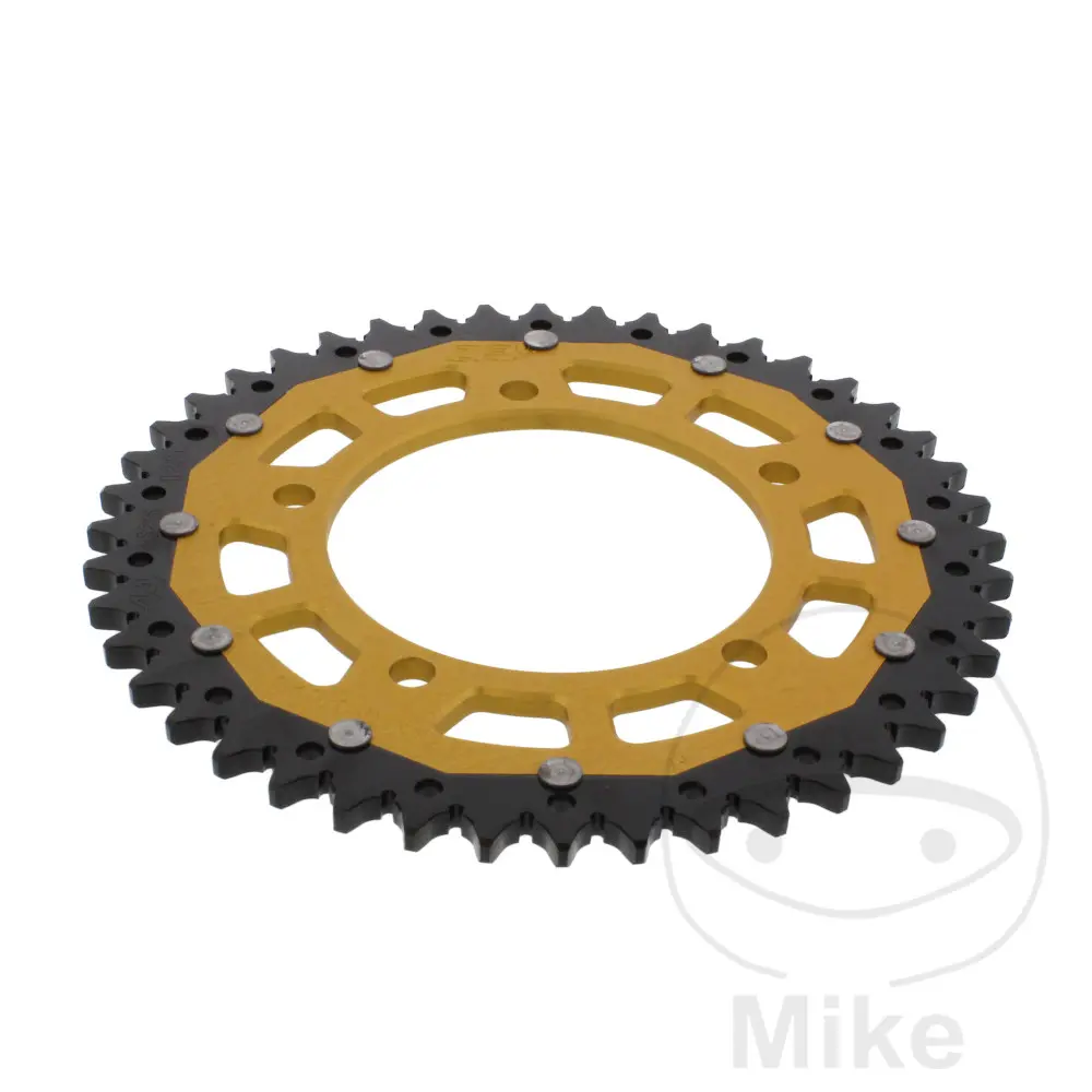 ZF Sprockets rozeta Dual 44Z typ 525 zlatá ZF vnitřní průměr 110 rozteč děr 130.8 BMW S 1000 RR 09-12, S 1000 RR  ABS 09-18, S 1000 R  ABS 13-20, S