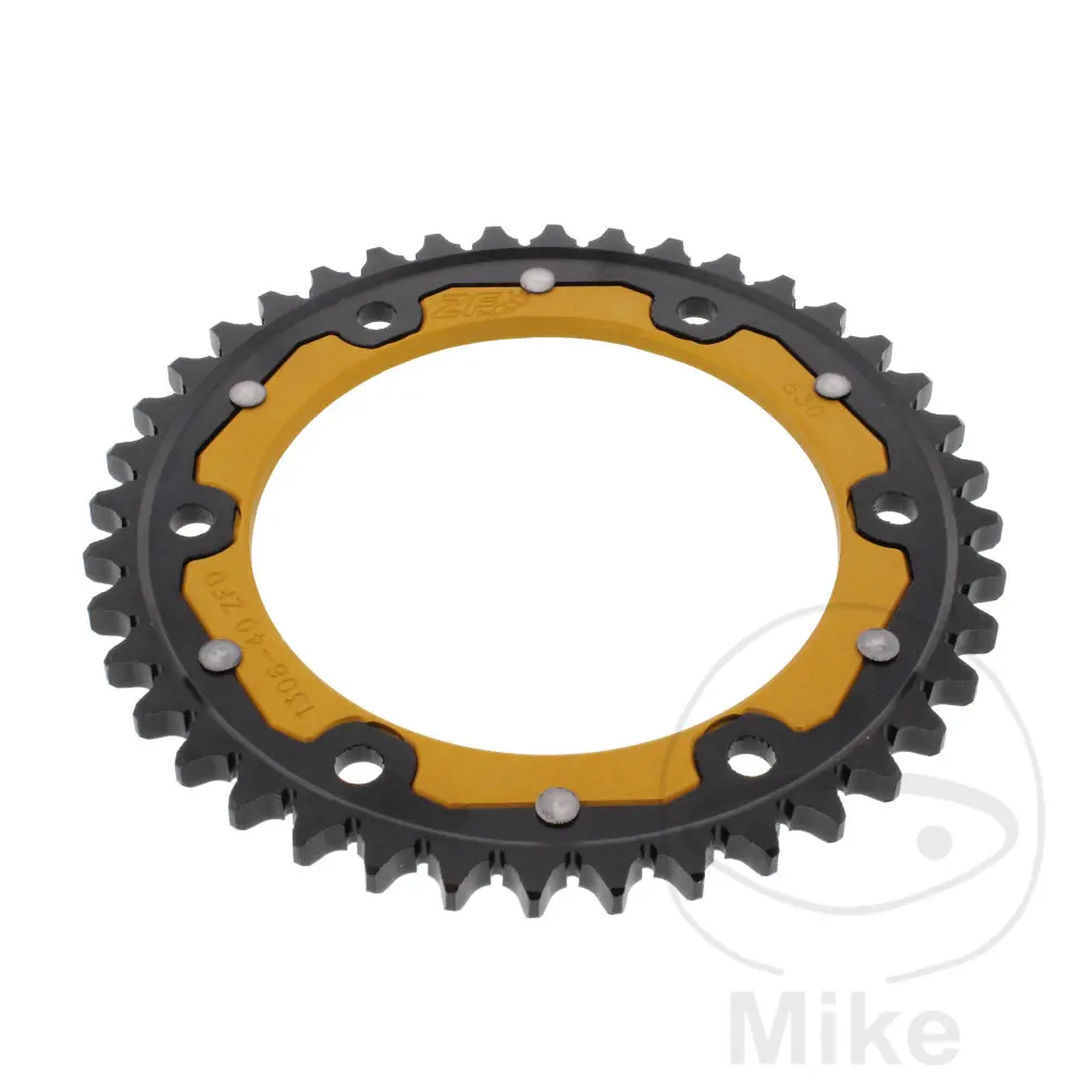 ZF Sprockets rozeta DUA 40Z pro řetěz 530 GO ZF vnitřní průměr 134 rozteč děr 160 HONDA CBR 900 RR FIREBLADE 00-03, CBR 1000 RR FIREBLADE 04-16, CBR