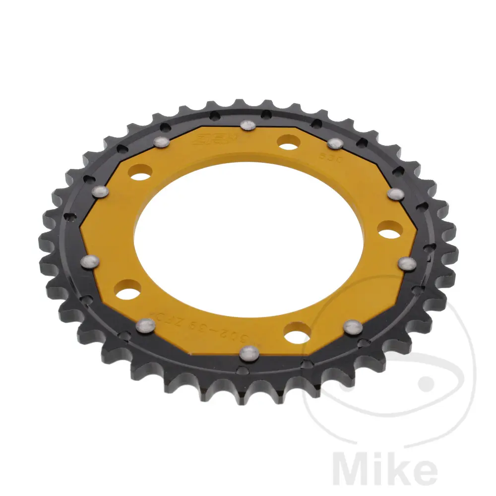 ZF Sprockets rozeta DUA 39Z pro řetěz 530 GO ZF vnitřní průměr 112 rozteč děr 138 HONDA CB 900 F HORNET 02-06, CB 1100 SF X-11 00-03, CB 1100 A  ABS