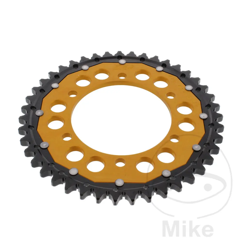ZF Sprockets rozeta DUA 43Z pro řetěz 530 GO ZF vnitřní průměr 110 rozteč děr 130 KAWASAKI GPX 600 R 88-99, GPZ 600 R NINJA 85-90, MZ/MUZ 1000 1000 S