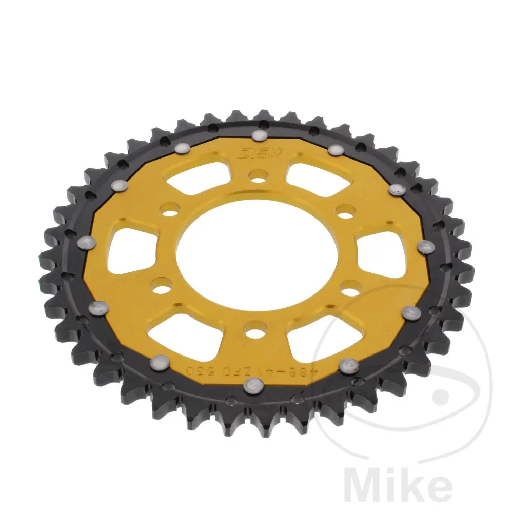 ZF Sprockets rozeta DUA 41Z pro řetěz 530 GO ZF vnitřní průměr 080 rozteč děr 104 KAWASAKI Z 650 78-80, ZRX 1200 R  KAPOTÁŽ ŘIDÍTEK 01-06, ZRX 1200 S