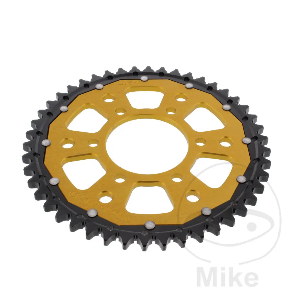 ZF Sprockets rozeta DUA 46Z pro řetěz 530 GO ZF vnitřní průměr 080 rozteč děr 104 KAWASAKI Z 650 78-80, ZRX 1200 R  KAPOTÁŽ ŘIDÍTEK 01-06, ZRX 1200 S