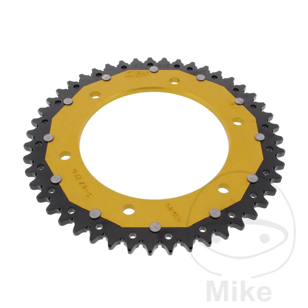 ZF Sprockets rozeta DUA 47Z pro řetěz 525 GO ZF vnitřní průměr 140 rozteč děr 168 BMW F 650 800 GS 09-12, F 650 800 GS  ABS 09-12, F 700 800 GS  ABS