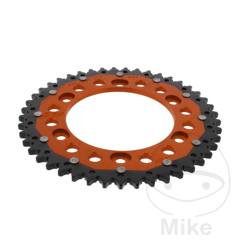 ZF Sprockets rozeta Dual 45Z typ 525 oranžová ZF vnitřní průměr 125 rozteč děr 150 KTM ADVENTURE 950 LC8 03-05, ADVENTURE 950 S LC8 03-05, ADVENTURE