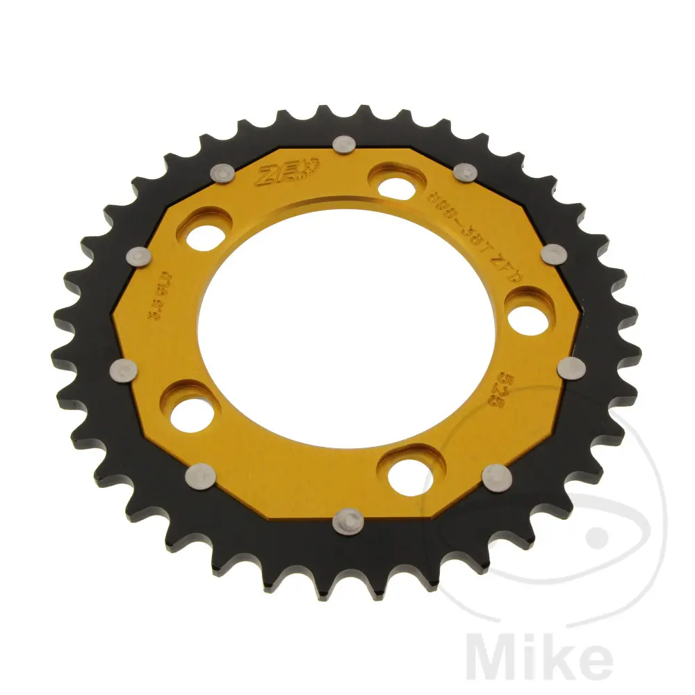 ZF Sprockets rozeta DUA 38Z pro řetěz 525 GO ZF vnitřní průměr 101 rozteč děr 124 KTM RC8 1190 08-11, RC8 1190 R 09-15, RC8 1190 R RED BULL 10, RC8