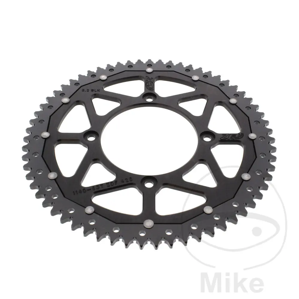 ZF Sprockets rozeta DUA 63Z pro řetěz 428 černá ZF vnitřní průměr 100 rozteč děr 120 BETA RE 125 08-17, REV3 125 01-04, RR 125 LC 4T ENDURO 11-16, RR