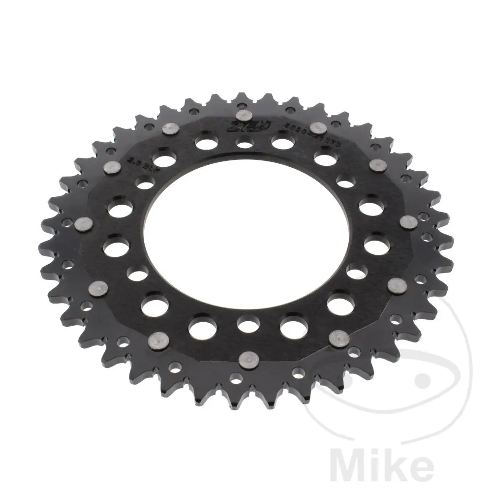 ZF Sprockets rozeta DUA 41Z pro řetěz 520 černá ZF vnitřní průměr 106 rozteč děr 125 TRIUMPH BONNEVILLE 900 EFI T100 ABS 17-25, BONNEVILLE 900 EFI