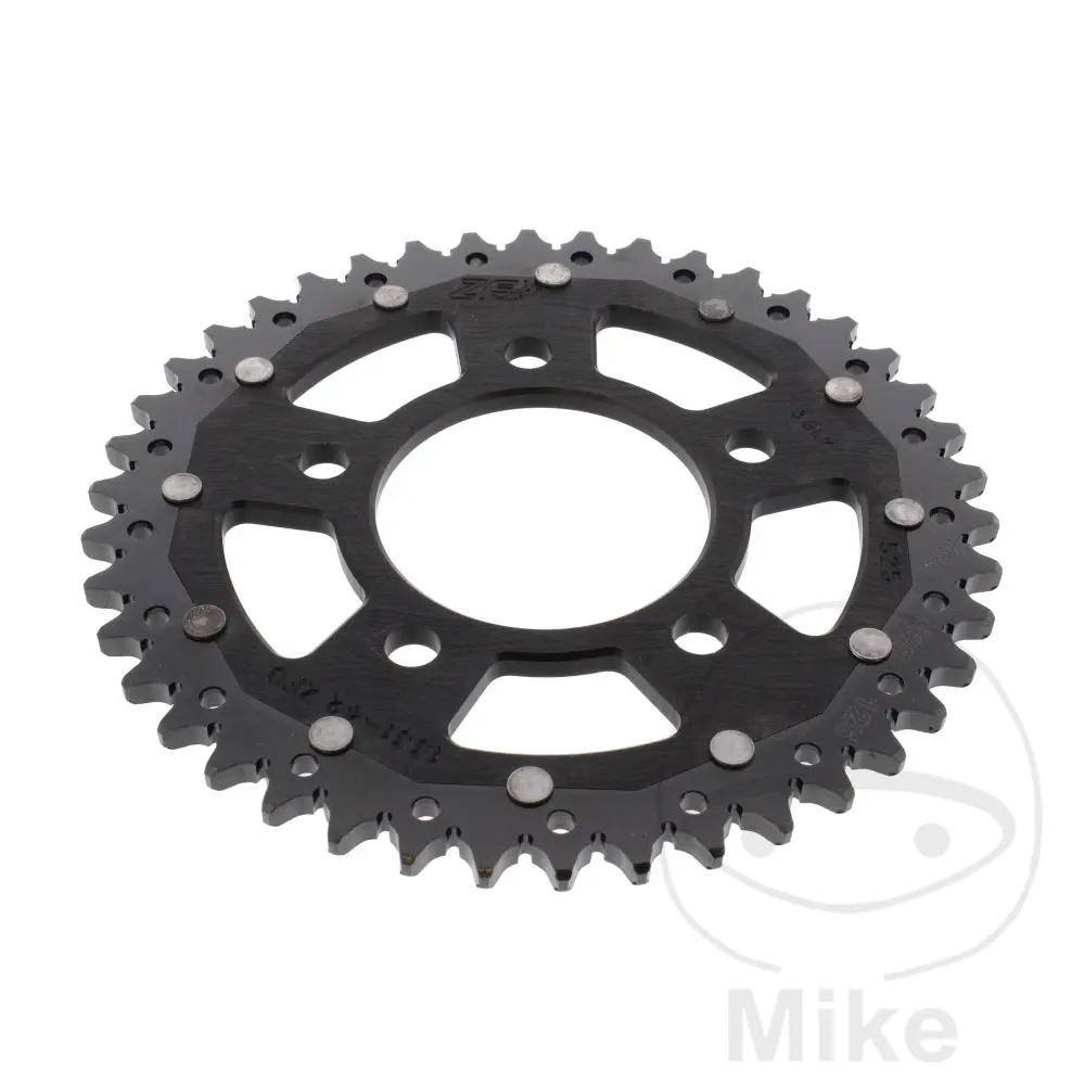 ZF Sprockets rozeta DUA 42Z pro řetěz 525 černá ZF vnitřní průměr 080 rozteč děr 110 HONDA CRF 1000 L AFRICA TWIN 16, CRF 1000 L A AFRICA TWIN ABS