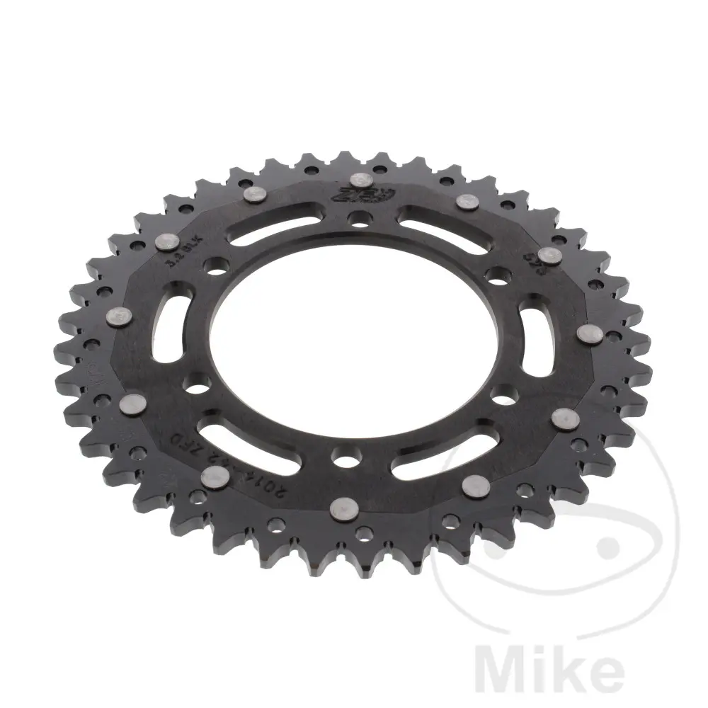 ZF Sprockets rozeta DUA 42Z pro řetěz 525 černá ZF vnitřní průměr 106 rozteč děr 125 TRIUMPH BONNEVILLE 1200 BOBBER ABS 17-25, BONNEVILLE 1200 BOBBER