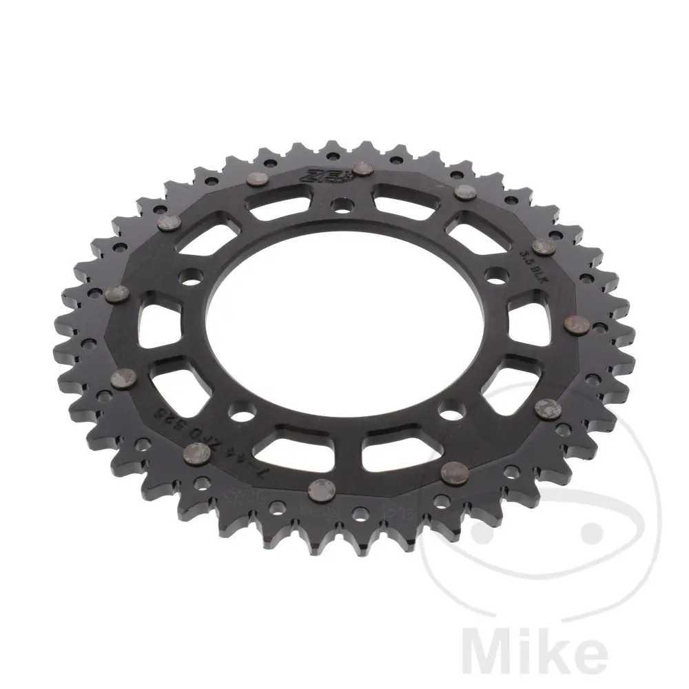 ZF Sprockets rozeta DUA 44Z pro řetěz 525 černá ZF vnitřní průměr 110 rozteč děr 130.8 BMW S 1000 RR 09-12, S 1000 RR  ABS 09-18, S 1000 R  ABS 13-20,