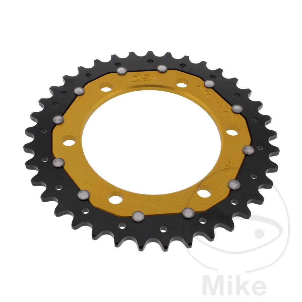 ZF Sprockets rozeta DUA 37Z pro řetěz 525 GO ZF vnitřní průměr 106 rozteč děr 125 TRIUMPH BONNEVILLE 1200 BOBBER ABS 17-25, BONNEVILLE 1200 BOBBER