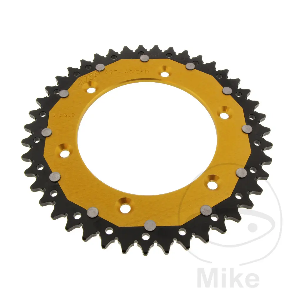 ZF Sprockets rozeta DUA 43Z pro řetěz 520 GO ZF vnitřní průměr 125 rozteč děr 150 BETA ALP 40 350 FARBE ROT 24-25, ALP 40 350 FARBE WEISS 24-25, ALP X