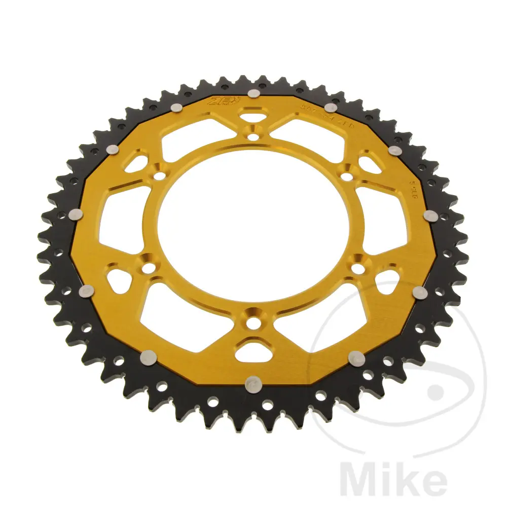 ZF Sprockets rozeta DUA 54Z pro řetěz 520 GO ZF vnitřní průměr 125 rozteč děr 150 BETA ALP 40 350 FARBE ROT 24-25, ALP 40 350 FARBE WEISS 24-25, ALP X