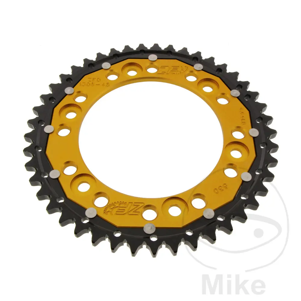ZF Sprockets rozeta DUA 45Z pro řetěz 530 GO ZF vnitřní průměr 134 rozteč děr 160 HONDA CBR 900 RR FIREBLADE 00-03, CBR 1000 RR FIREBLADE 04-16, CBR