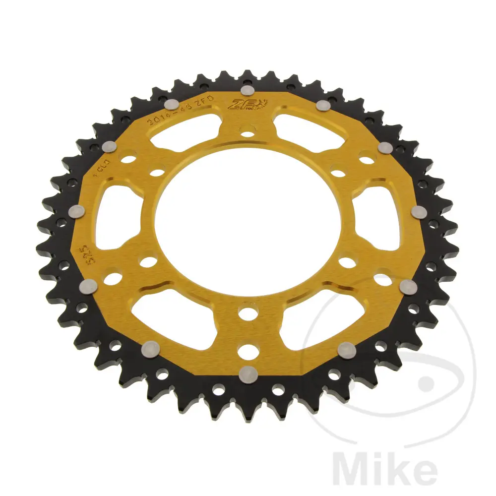 ZF Sprockets rozeta DUA 46Z pro řetěz 525 GO ZF vnitřní průměr 106 rozteč děr 125 TRIUMPH BONNEVILLE 1200 BOBBER ABS 17-25, BONNEVILLE 1200 BOBBER
