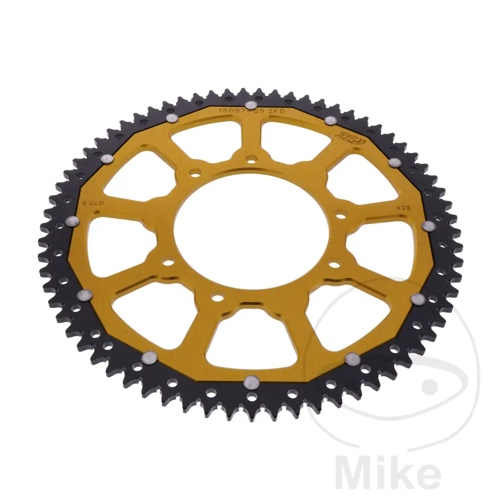 ZF Sprockets rozeta DUA 69Z pro řetěz 428 GO ZF vnitřní průměr 105 rozteč děr 125 APRILIA RX 125 4T  ABS 18-20, RX 125 4T  ABS EURO5 21-24, RX 125 4T