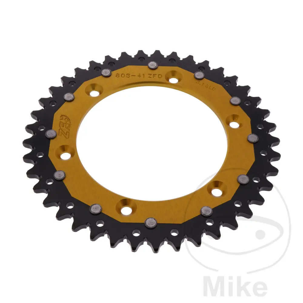 ZF Sprockets rozeta DUA 41Z pro řetěz 520 GO ZF vnitřní průměr 126 rozteč děr 146 SUZUKI DR 350 90-95, DR 350 SE 96-99, DR-Z 400 00-04, DR-Z 400 E