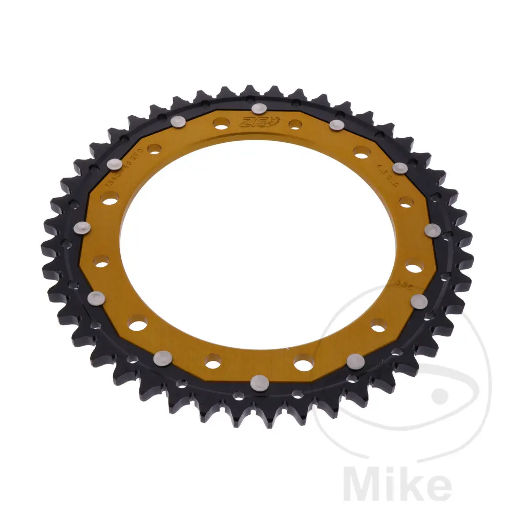 ZF Sprockets rozeta DUA 46Z pro řetěz 530 GO ZF vnitřní průměr 154 rozteč děr 176 HONDA CB 1000 R 08-16, CB 1000 RA  ABS 08-16, VFR 750 F 90-97, VFR
