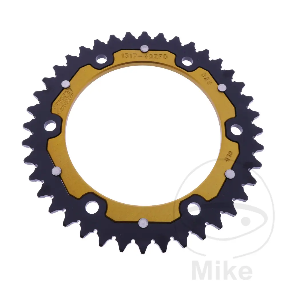 ZF Sprockets rozeta DUA 40Z pro řetěz 525 GO ZF vnitřní průměr 134 rozteč děr 160 HONDA CBR 1000 RA FIREBLADE ABS 17-19, CBR 1000 RR S1 FIREBLADE SP-1
