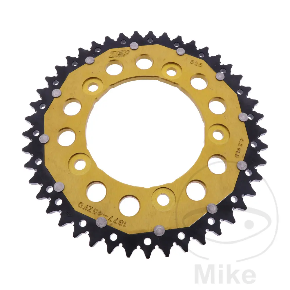 ZF Sprockets rozeta DUA 45Z pro řetěz 525 GO ZF vnitřní průměr 112 rozteč děr 138 YAMAHA MT-09 900  ABS MTN890 21-25, MT-09 900 SP  ABS MTN890-D