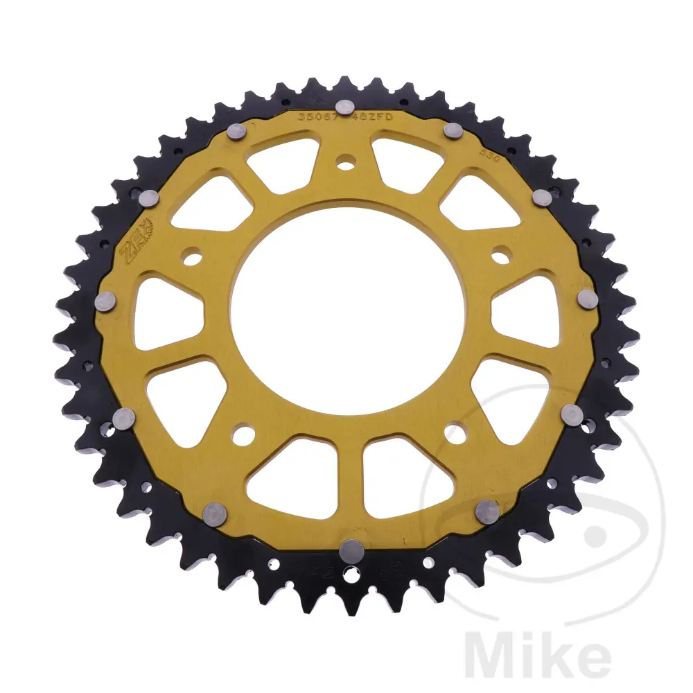 ZF Sprockets rozeta DUA 48Z pro řetěz 530 GO ZF vnitřní průměr 098 rozteč děr 140 HARLEY DAVIDSON RA 1250 SE CVO PAN AMERICA ABS 24-25, DAVIDSON RA