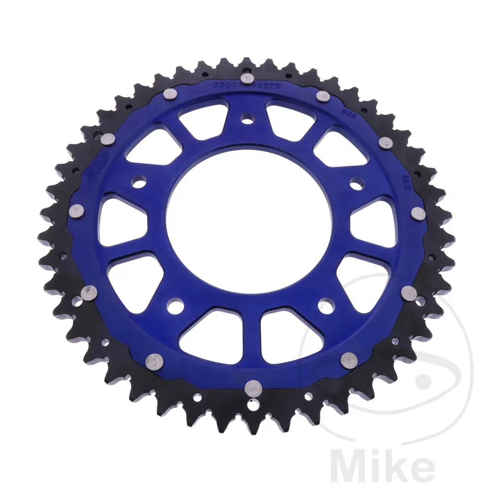 ZF Sprockets rozeta DUA 48Z pro řetěz 530 modrá ZF vnitřní průměr 098 rozteč děr 140 HARLEY DAVIDSON RA 1250 SE CVO PAN AMERICA ABS 24-25, DAVIDSON RA